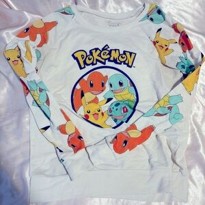 Pokemon Starters Long Sleeve Shirt